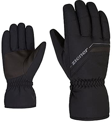 Ziener Herren Grumas Ski-Handschuhe/Wintersport | warm gefüttert, Black, 9.5
