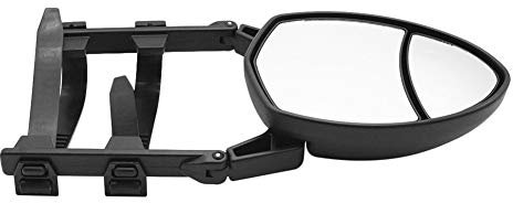 Specchietto Retrovisore Esterno Auto,LSGGTIM Universale Specchietto da Traino per Roulotte Specchio da Traino,Specchietto Retrovisore Regolabile con Doppio Specchio per Rimorchi Auto Caravan