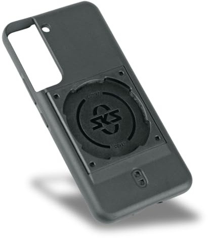 SKS GERMANY COMPIT Cover für Samsung S22 Handyhülle, für COMPIT-System | angenehme Haptik, stoßabsorbierend, mit Befestigungsvorrichtung für COMPIT-System, aus abriebfestem Kunststoff