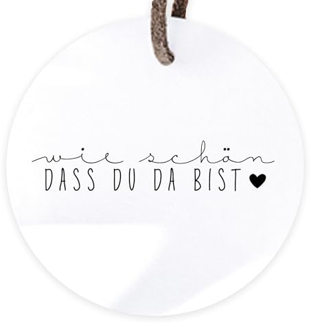 Stempel wie schön, dass du da bist mit Herz, Stempel Geschenk, Stempel Hochzeit