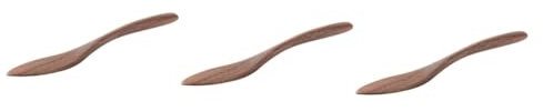 Garneck 3St Buttermesser aus Walnussholz streichholz matching Marmelade Multifunktions-Käseverteiler kleiner Schaber Nachtisch Erdnussbutter Schwarze Walnuss