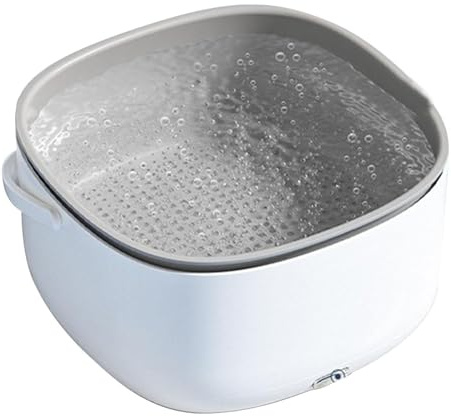 Ultrasonic Fruit Food Purifier - Fruit and Vegetable Purifier | Kitchen Food Cleaner Machine | Rechargeable Fruit Cleaner | Double Layer Cleaning Basket,