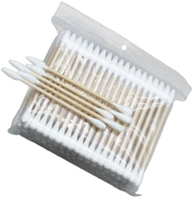 Veemoon Hisopos De Algodón Para Maquillaje y Limpieza 400 Unidades Doble Punta Punta Fina y Redonda Multiusos Cuidado Personal Limpieza Facial Ñiño