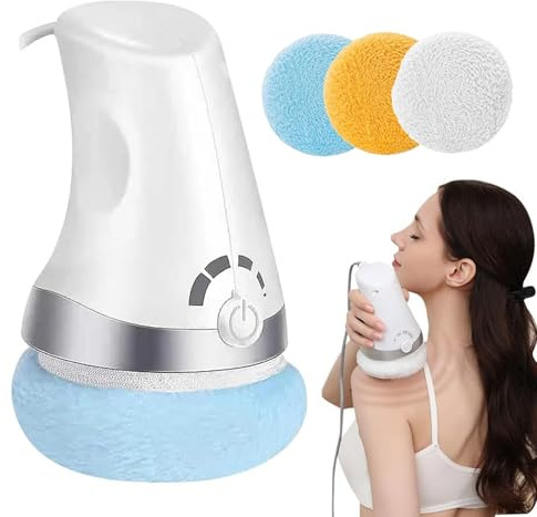 Nordic Sculpt Machine Handheld Anti Cellulite Massagegerät Werkzeug Cellulite Entferner mit 6 Waschbaren Pads Body Sculpting Maschine Lindert Müdigkeit für Nacken, Schulter, Taille, Bauch, Gesäß