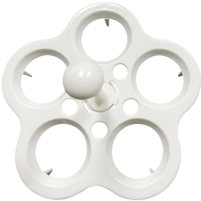 Eierdampfhalter - Stahl Topfhalter, Eierhalter, Dampfgarwerkzeug | Kompaktes Multi-Ei-Pflanzen für Innenküche, Camping im Freien, Familien