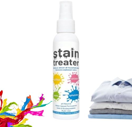 Spray Quitamanchas Para Ropa, Detergente Quitamanchas Portátil De 120 Ml, Extra Fuerte Lavado Detergente, Seguro Para Niños, Ideal Para Limpiar Manchas Difíciles, Tinta, Grasa Y Bebidas.