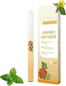 Penna diffusore di erbe, inalatore di verbasco per purificare i polmoni, inalatore per favorire il sonno, migliora la respirazione, rinfresca l'aria, aiuta a respirare meglio