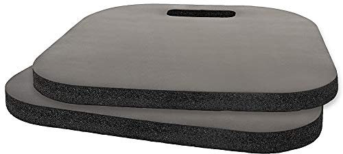 Sitzkissen aus Memory-Schaum, Sportveranstaltungen, Sitzpolster mit Tragegriff für Boot, Stadien, Bleicher, Stühle, Sitz, 2 Stück