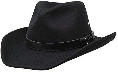 Borges & Scott Forester – Westernhut aus Wollfilz – Cowboyhut - wasserabweisend - mit Drahtkrempe