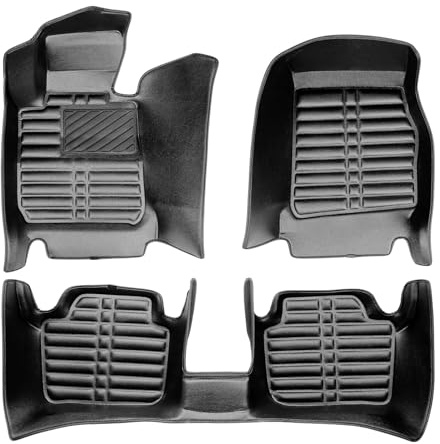 fussmattenprofi Fußmatten für BMW 3 (E90/E91) 2005-2013 TPE-Kunstleder Allwetter Auto Fussmatten, Antirutschmatten Gummimatten, Allwetter Autofußmatten Zubehör