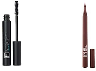 3INA MAKEUP - 3INA Natural Look Bundle - The 24H Level Up + Waterproof 900 - The Color Pen Eyeliner 575 - Vegan - Cruelty Free