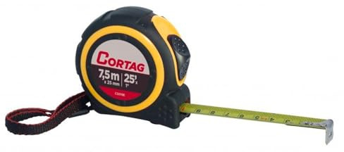 CINTA METRICA ABS CON GOMA 7,5M