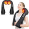 AERLANG Masajeador Cervical y Espalda con Calor Relajante,Amasajeador de Cuello, Hombros y Espalda para Dolor y Relajación, Regalo para Mujeres, Hombres, Mamá y Papá（No es inalámbrico）