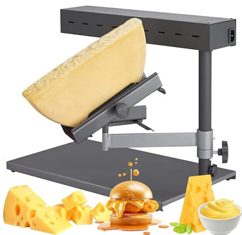Machine à Raclette électrique Commerciale pour Demi-Fromage, Appareil à Raclette à Chauffage Rapide, Appareil à Raclette Traditionnel, Appareil à Raclette, Appareil à Fromage