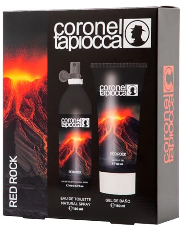 Coronel Tapiocca Red Rock Estuche Regalo para Hombre (Edt150ml + Gel Baño 150ml)