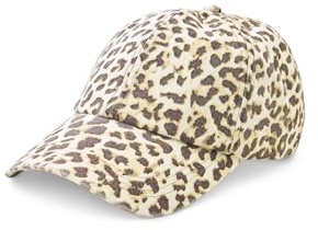 Street One Damen Cap mit Leo-Muster im Washed-Look 5706582