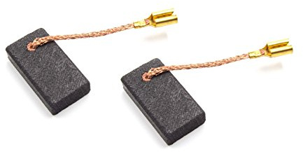 vhbw 2x escobilla 5x10x16 mm Compatible con Bosch PWS 10-125 CE (0 603 321 703), 10-125 CE (0 603 343 903) herramientas