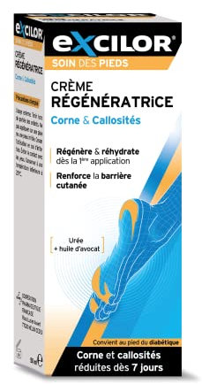 EXCILOR- CREME REGENERATRICE ANTI CALLOSITES - Soins des pieds - 50 ml