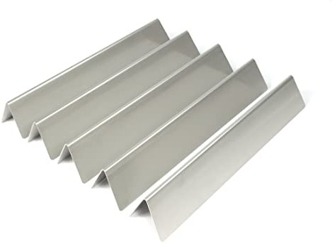 Fire World Aromaschienen Weber Spirit 310 320 330 Edelstahl 1.4301 V2A Flavorizer Bars Aromaschienen für Weber Spirit 320 ab Bauj. 2013 Brennerabdeckungen Made in Germany 5 Stück