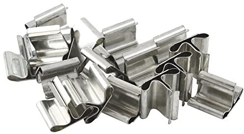 Larcele 100pcs Holz Kerze Dochte Basis Clips für Kerzenherstellung DIY LZDXZ-01