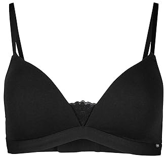 Damen Triangel gepaddet Schwarz 75B