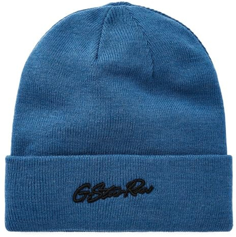 G-Star Herren Originals Artwork Long Beanie, Blau (Retro Blue D24722-C754-937), PC