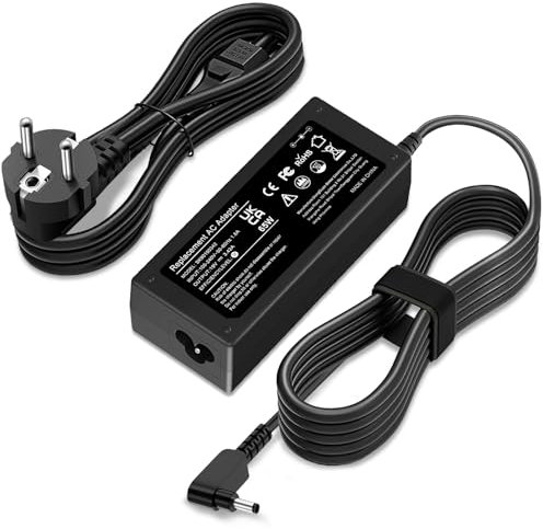 65W Chargeur Compatible avec Acer Chromebook 15 14 13 11 R11 CB3 CB5 CB5-571 C720 C720p C740 Aspire P3 P3-131 R14 R5-471T S7 S7-191 S7-391 S7-392 Iconia W700 Portable Adaptateur 19V 3.42A