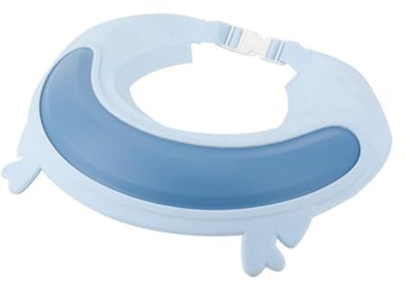 VICASKY Blau Silikon Duschhaube Mit Cartoon-motiv Für Rutschfest Mit Haarbürste Verhindert Wasser Im Gesicht Passt Sich An Angenehm Zu Tragen