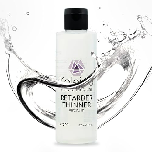 Gaahleri KT202 Ritardante & Diluente – Acrilico, Aerografo, 210 ML, Anti-Secco