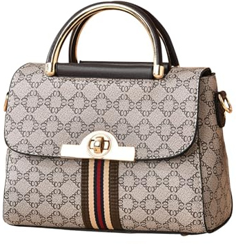 CORIOS Damen Elegant Handtasche PU Leder Schultertasche Wasserdicht Umhängetasche Mode Tragetasche Tote Beutel Klein Henkeltasche Reisen Büro Einkaufen Arbeit Alltag Henkeltaschen