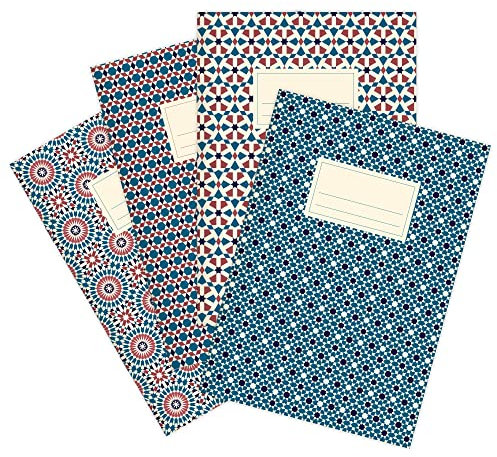 etmamu 721 4er-Set Hefte Marokko Nr. 2 Liniert