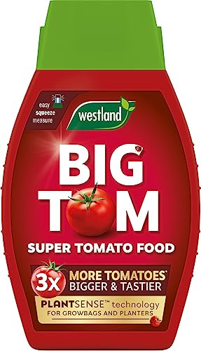 1L Big Tom Super Tomato Food for Healthier & Tastier Tomatoes, Feed for Tomatoes Liquid Plant Food Fertiliser For Optimum Growth