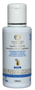 Maharishi Ayurveda Pitta - Olio per capelli, 100 ml, confezione da 1