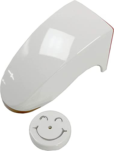 Sookwang Magnetic Soap Dispenser in Bath Kitchen-Soap Dish Dispenser Bath Kitchen & Shower White Smiley Face Soap HolderAir Dry