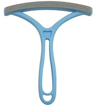 Lint Remover For Clothes and Pet Hair removal tool - Portable Carpet Scraper, Uproot Lint cleaner To Restores For Blankets (blue)
