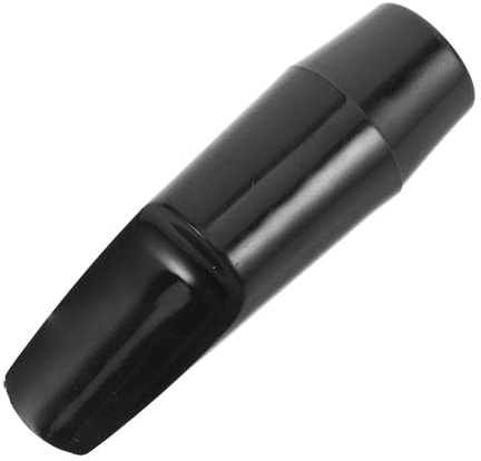 Toyvian Saxophone Mouthpiece for Alto Sax in Black Made of Standard Plastic Material Designed for Use Saxophone Instruments Improves Sound Projection for Musical Genres like Jazz: 1