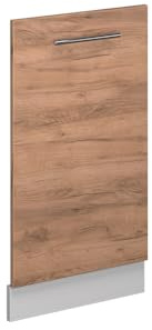 Vicco Frontale lavastoviglie Fame-Line Rovere dorato 45 cm | Lavastoviglie completamente integrata 45cm · Senza piano di lavoro · Abbinato al frontale cucina · Liberamente combinabile
