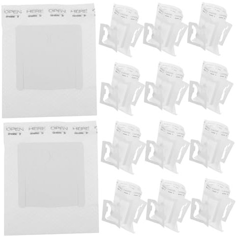 POPETPOP 50 Pièces Filtre Café Jetable Papier Filtre à Café Individuel Pour Cafetière à Piston Compatible Avec Tasse Lot De Sachets