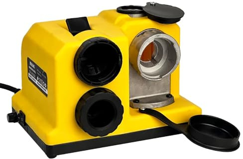 Toplionace Affûteuse de Forets 118° avec Fonction Chanfreinage, Meule Diamantée 220V pour L'affûtage Des Forets