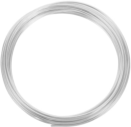 Baluue Alambre de Aluminio para Bonsái Flexible y Duradero para Modelado y Fijación Jardinería Cable Práctico para Entrenamiento y Decoración de Plantas Maceta