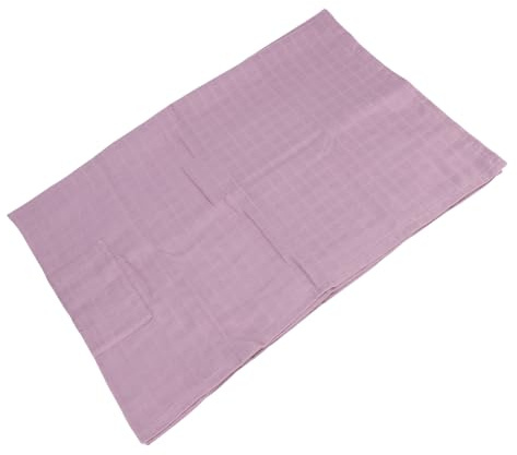 Generic Funda para Asiento de Coche, Funda de Lactancia, Gasa de Algodón Suave y Transpirable para Niños y Niñas, Bufanda de Lactancia Multifuncional, 120x85cm (morado claro)
