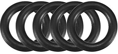 sourcing map 30 Stück O Ring Dichtungsringe Gummidichtung 14 mm AD 9 mm ID 2,5 mm Dicke Nitrilgummi NBR Unterlegscheibe Dichtungssatz für Dichtungselemente Hahnanschluss Reparatur Auto