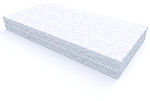 MSS e.K. Basic 16 7 Zonen Orthopädische Kaltschaummatratze Härtegrad H4 / H5 Matratze Oeko-Tex 80 x 200 cm Höhe 16 cm (Kernhöhe 14 cm)
