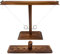 DIIQII Ring Toss Game, 40cm Holz Tischplatte Hook Ringwurfspiel Kinder, Premium Party Wurfspiele Spiel für Family Fun Indoor/Outdoor Game (40cm Large)