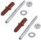 AERZETIX - C65169 - Kit di fissaggio a parete vite M8x90mm - prigionieri filettati - tassello Ø10x50mm - montaggio lavabo sospeso mini scaldabagno sanitario lavello fissaggio impianti idraulici