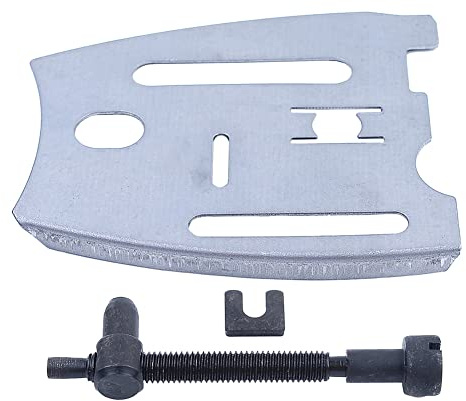 Gubeter Kit de Placa Interior y Tensor de Tornillo de Ajuste de Cadena, para Jonsered 625 630 670 2077 2083 y Muchos Otros como para Poulan para Husqvarna para Modelos para Partner Etc