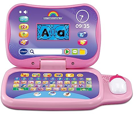 VTech Lernlaptop mit LCD-Bildschirm, Aktivitäten & Spielmodi