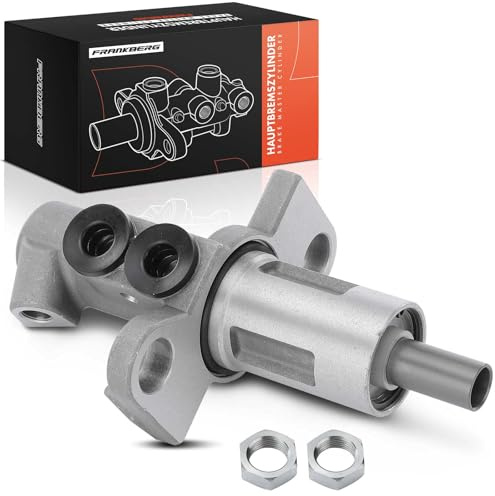 Frankberg Cilindro maestro de freno Cilindro de freno 8E0611021B | Compatible con: A4 8EC, P.a.s.s.a.t Variante 3B5, P.a.s.s.a.t Variante 3B6, Exeo 3R2, A4 Cabriolet 8H7, P.a.s.s.a.t 3B3