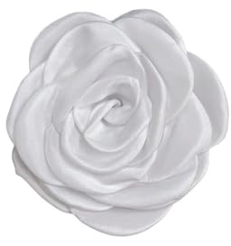 100 Mm Satin Camélia Fleur Grande Broche Épinglettes À La Main Tissu Fleur Broches Broche Pour Fête De Mariage Pour Femmes Hommes Robe Costume Vêtements Épingles à Cheveux Accessoires Bijoux