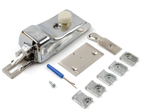 YFUK 1 stück Metall Für Knopfloch Nähfuß -3 B Typ # -3 Silber Für NÄHMASCHINE Haushalts Nähmaschine